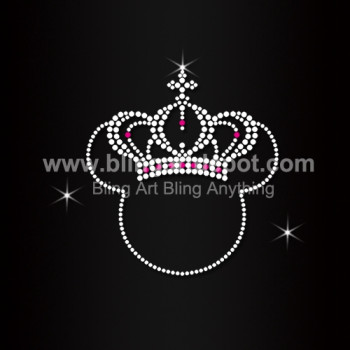 Crown Rhinestone Transfers Crown Rhinestone Transfers